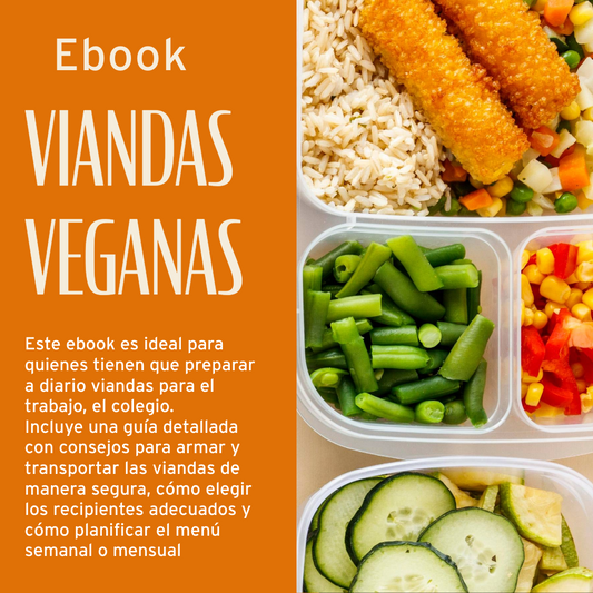 PREVENTA - Ebook Viandas Veganas